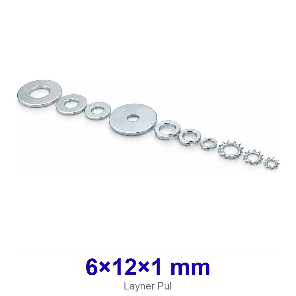 Layner Pul 6×12×1 mm