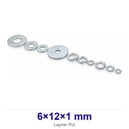 Layner Pul 6×12×1 mm