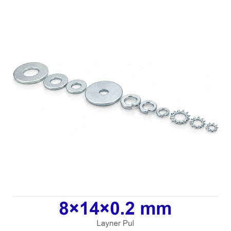 Layner Pul 8×14×0.2 mm