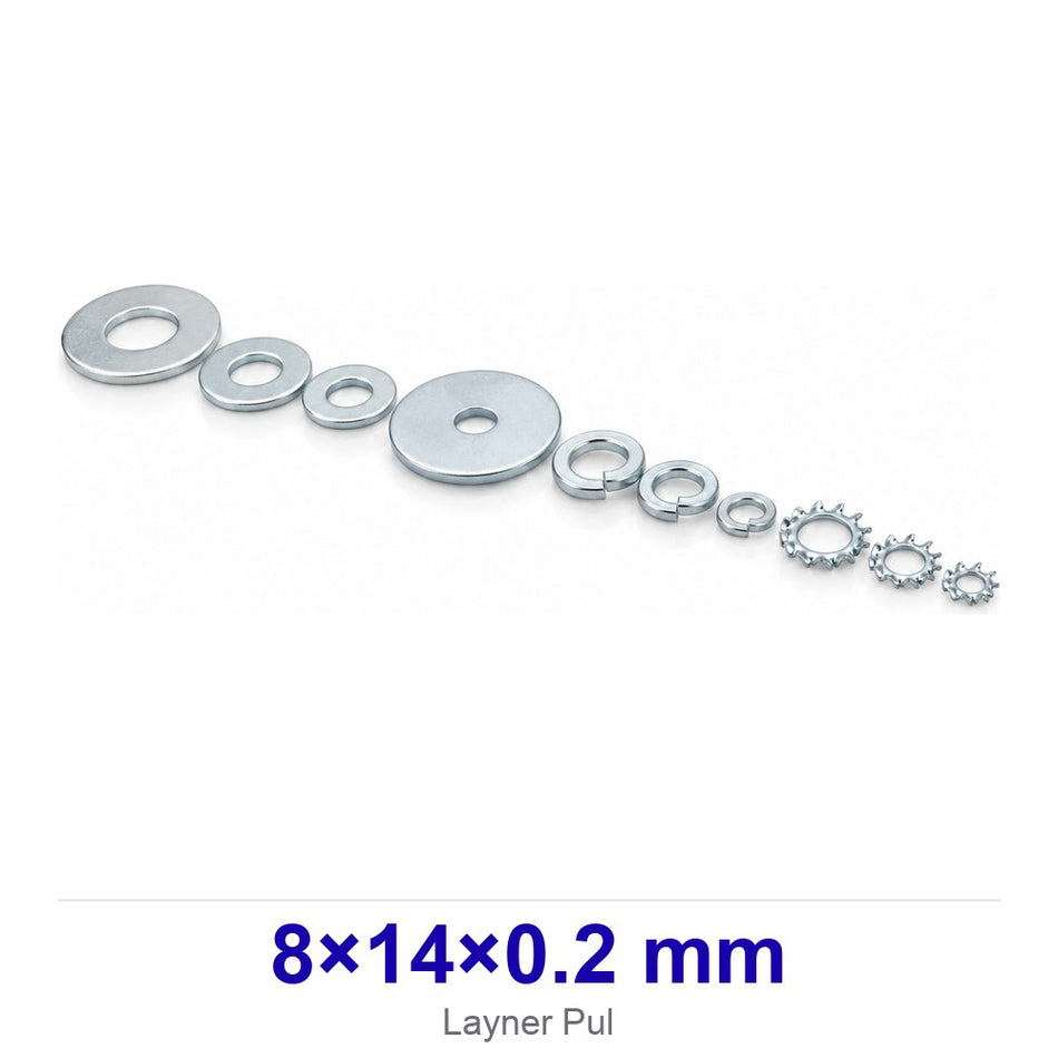 Layner Pul 8×14×0.2 mm