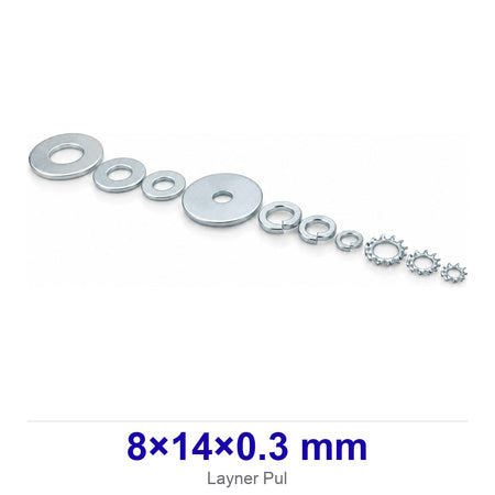 Layner Pul 8×14×0.3 mm