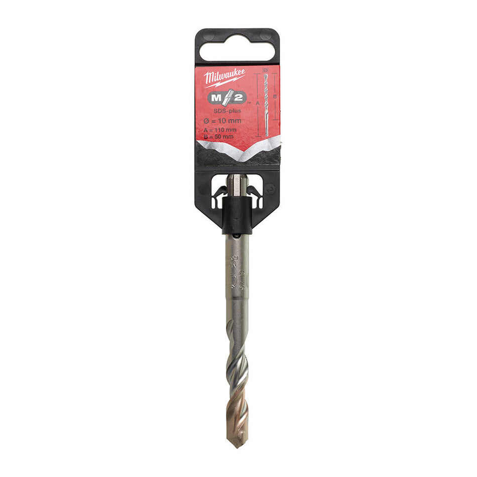 Milwaukee 4932340410 10x110 mm SDS-Plus MS2 Seri 2 Elmaslı Matkap Ucu