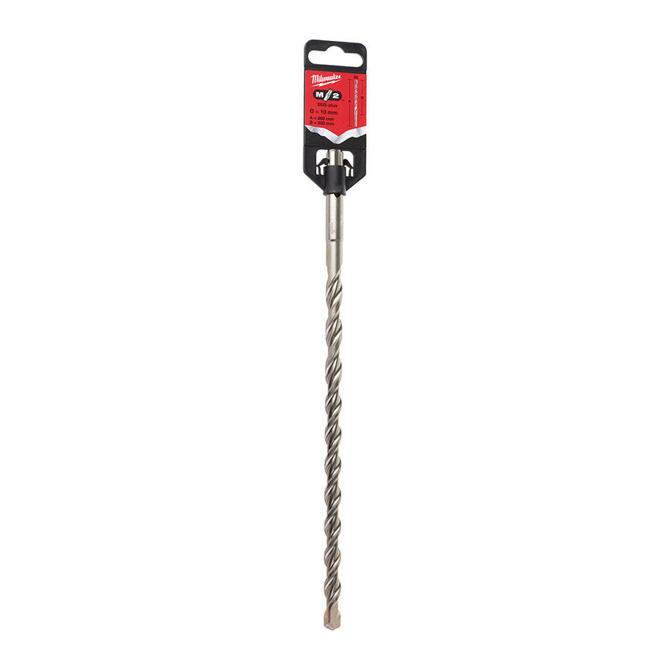Milwaukee 4932344295 10x260 mm SDS-Plus MS2 Seri 2 Elmaslı Matkap Ucu