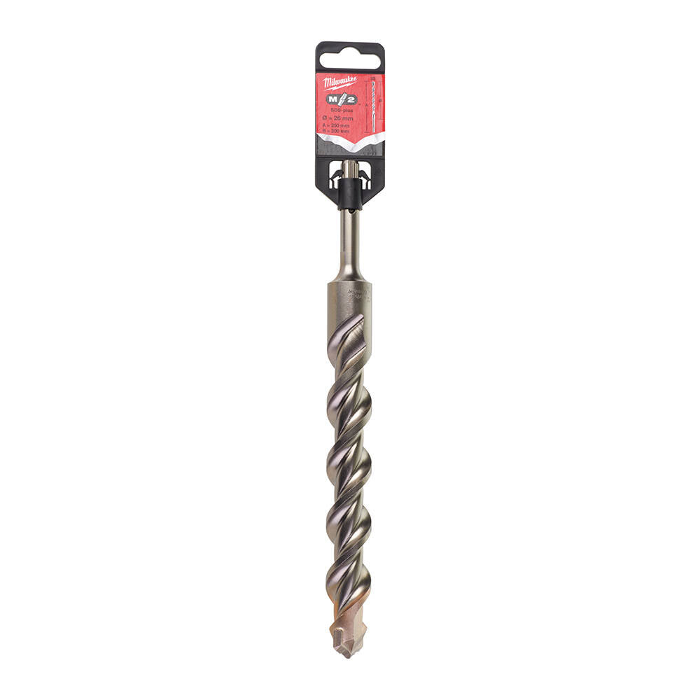 Milwaukee 4932344310 26x250 mm SDS-Plus MS2 Seri 2 Elmaslı Matkap Ucu