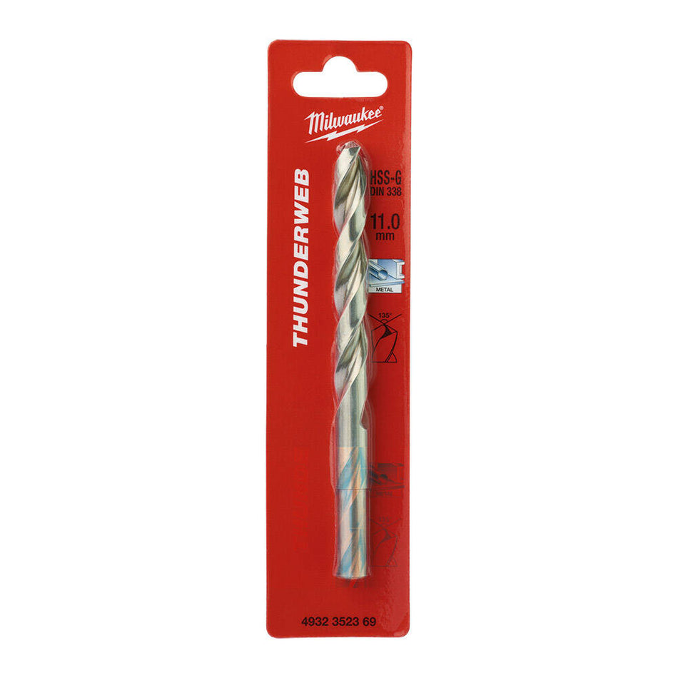 Milwaukee 4932352369 11.0x142 mm Thunderweb Serisi Metal Matkap Ucu