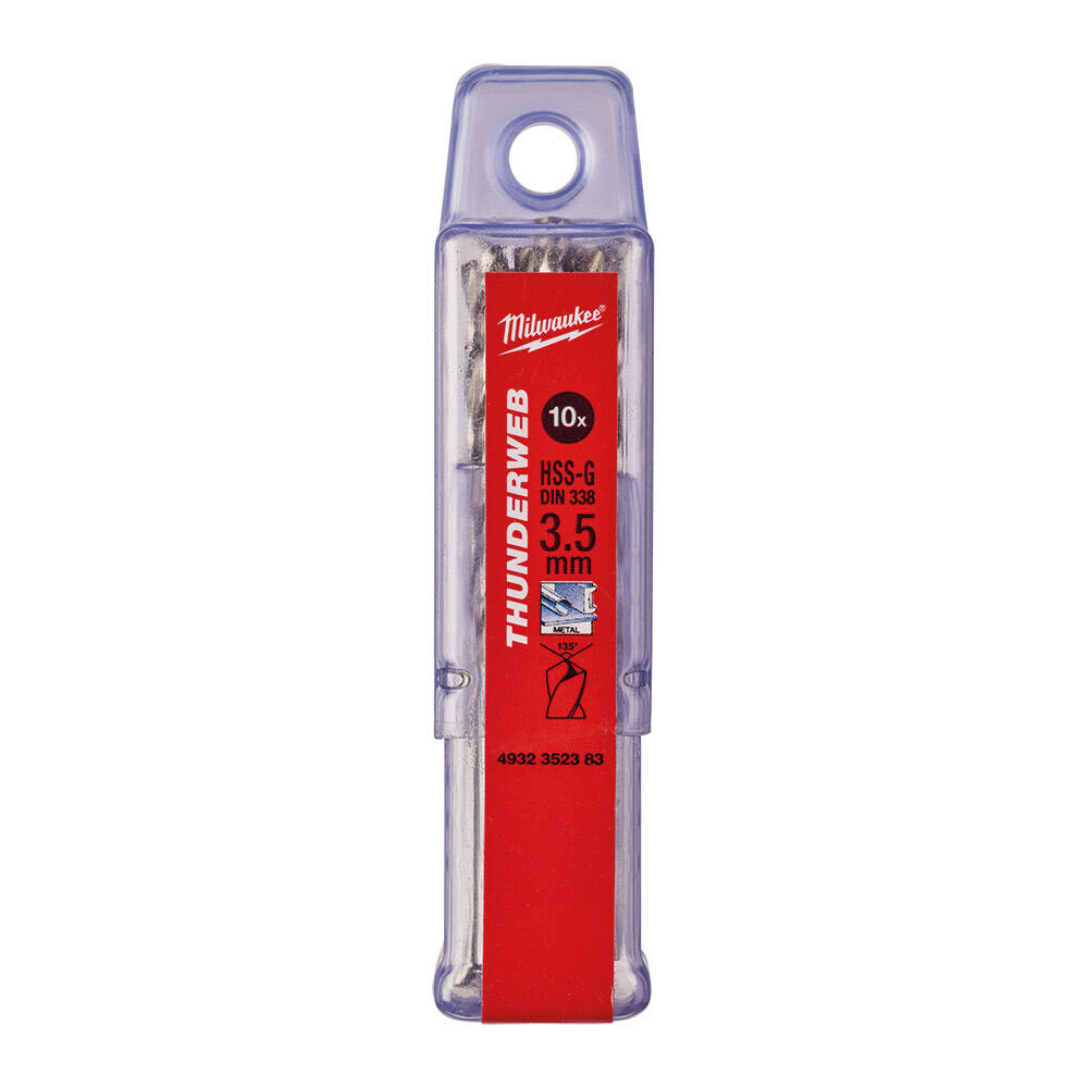 Milwaukee 4932352383 3.5x70 mm Thunderweb Serisi Metal Matkap Ucu