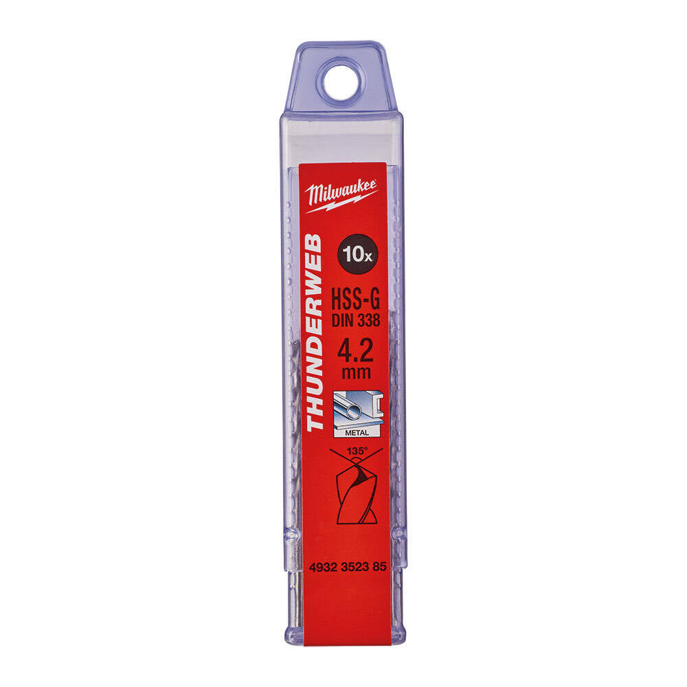 Milwaukee 4932352385 4.2x75 mm Thunderweb Serisi Metal Matkap Ucu