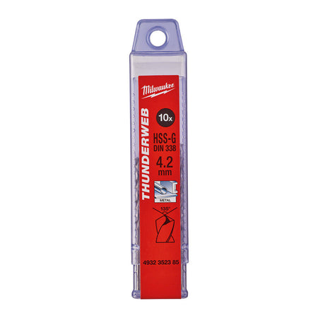 Milwaukee 4932352385 4.2x75 mm Thunderweb Serisi Metal Matkap Ucu