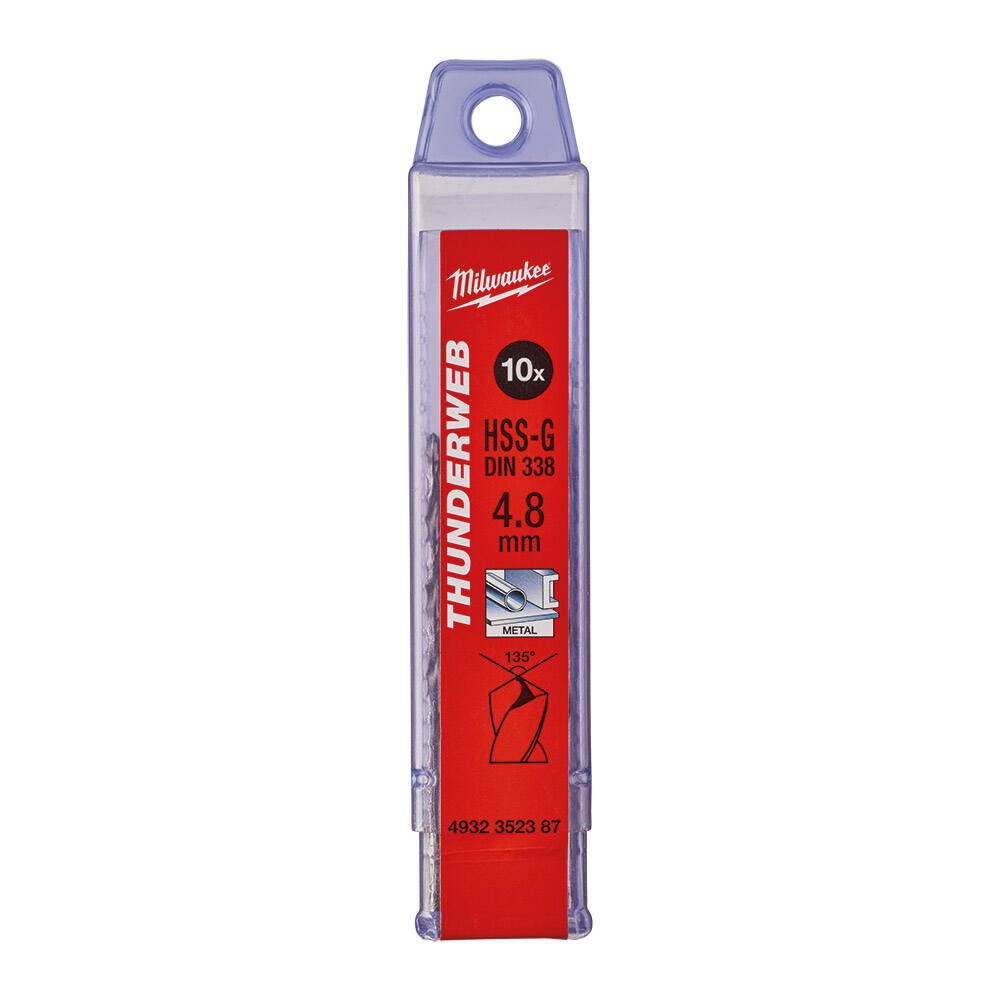 Milwaukee 4932352387 4.8x86 mm Thunderweb Serisi Metal Matkap Ucu