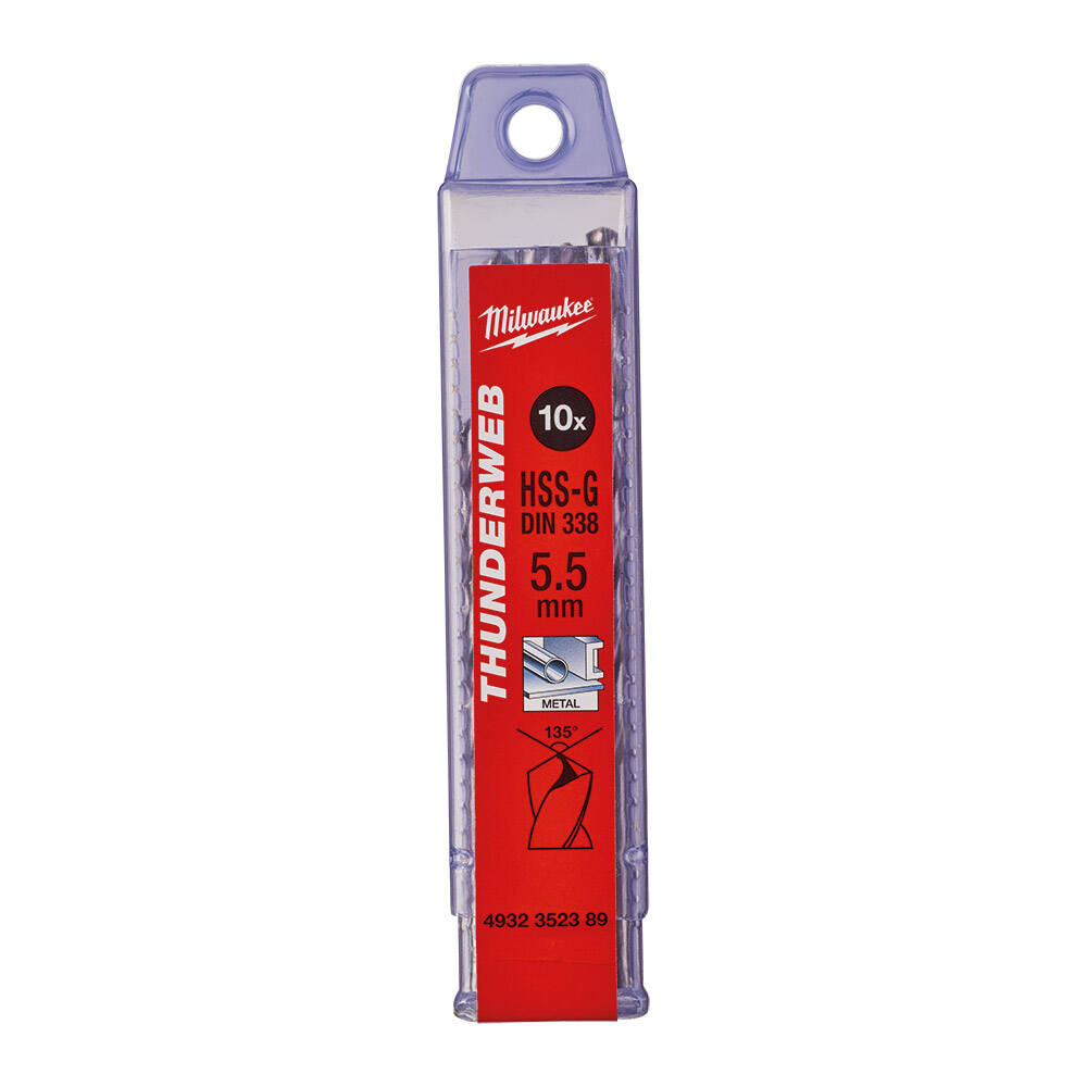 Milwaukee 4932352389 5.5x93 mm Thunderweb Serisi Metal Matkap Ucu