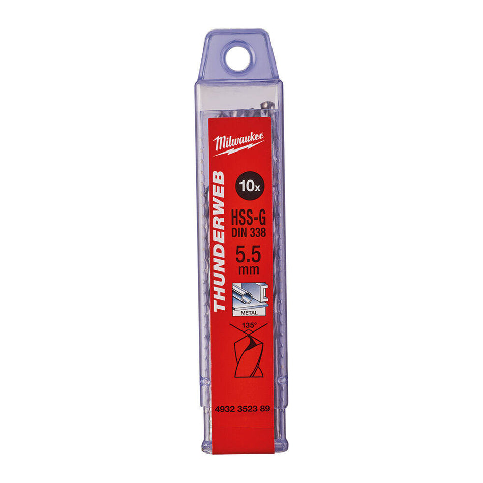 Milwaukee 4932352389 5.5x93 mm Thunderweb Serisi Metal Matkap Ucu