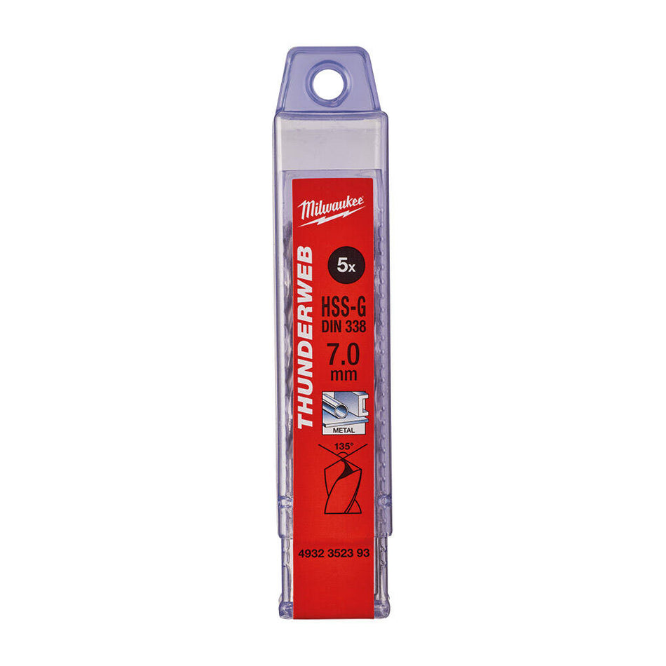 Milwaukee 4932352393 7.0x109 mm Thunderweb Serisi Metal Matkap Ucu