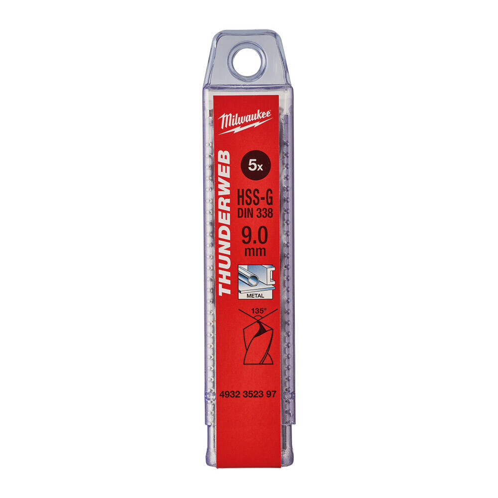 Milwaukee 4932352397 9.0x125 mm Thunderweb Serisi Metal Matkap Ucu