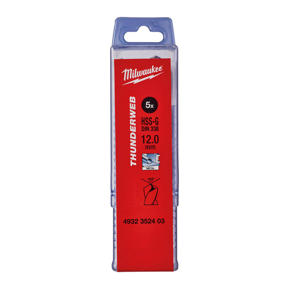 Milwaukee 4932352403 12.0x151 mm Thunderweb Serisi Metal Matkap Ucu