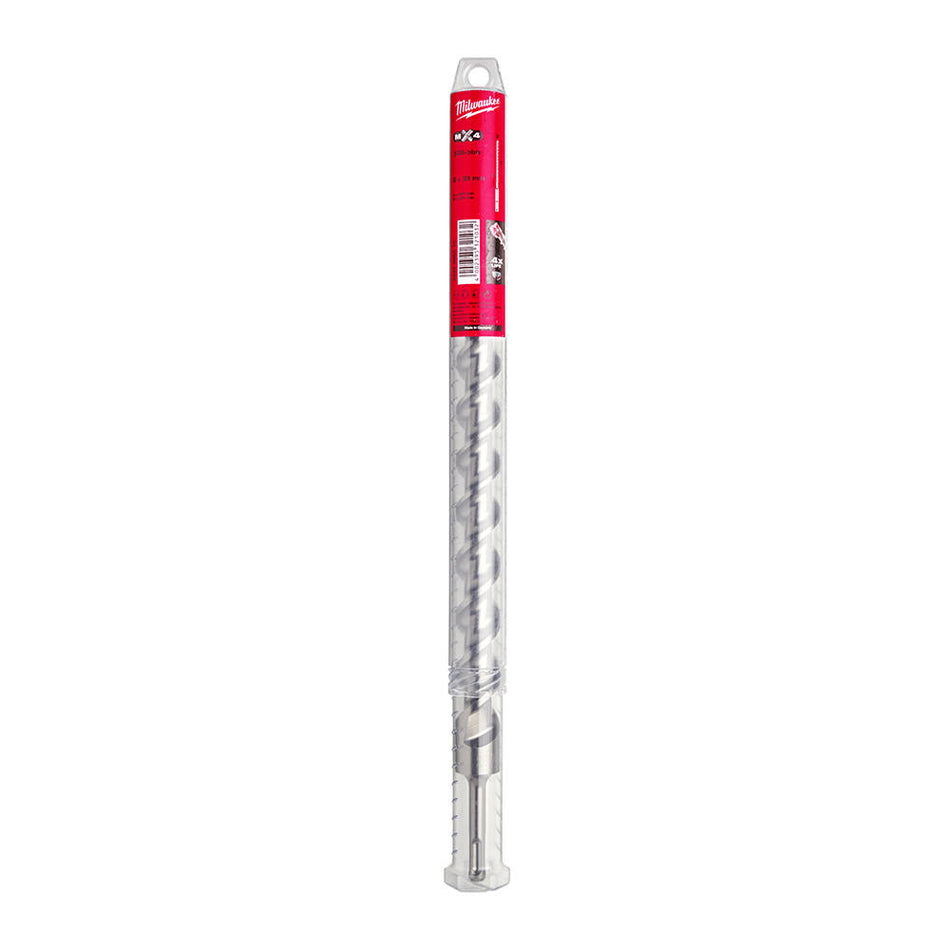 Milwaukee 4932356510 28x450 mm SDS-Plus MX4 Serisi 4 Elmaslı Matkap Ucu