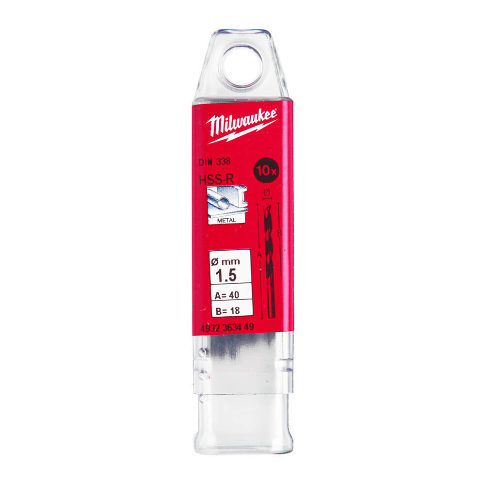 Milwaukee 4932363449 1.5x40 mm HSS-R Metal Matkap Ucu