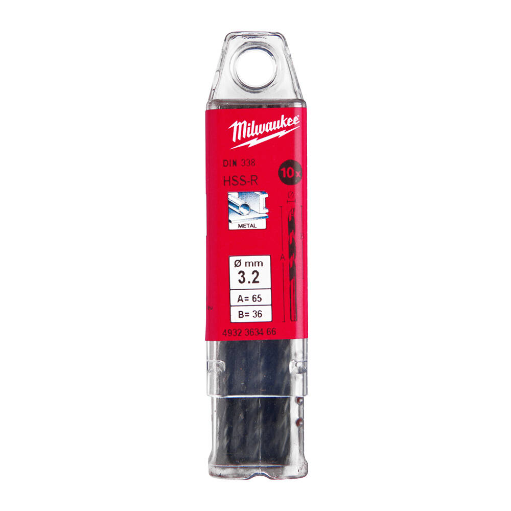 Milwaukee 4932363466 3.2x65 mm HSS-R Metal Matkap Ucu