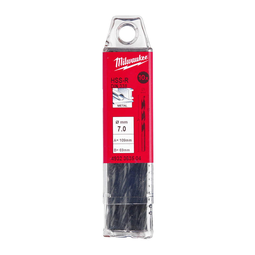 Milwaukee 4932363504 7.0x109 mm HSS-R Metal Matkap Ucu