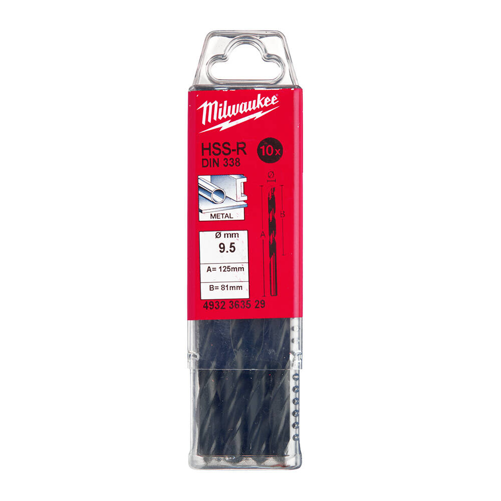 Milwaukee 4932363529 9.5x125 mm HSS-R Metal Matkap Ucu