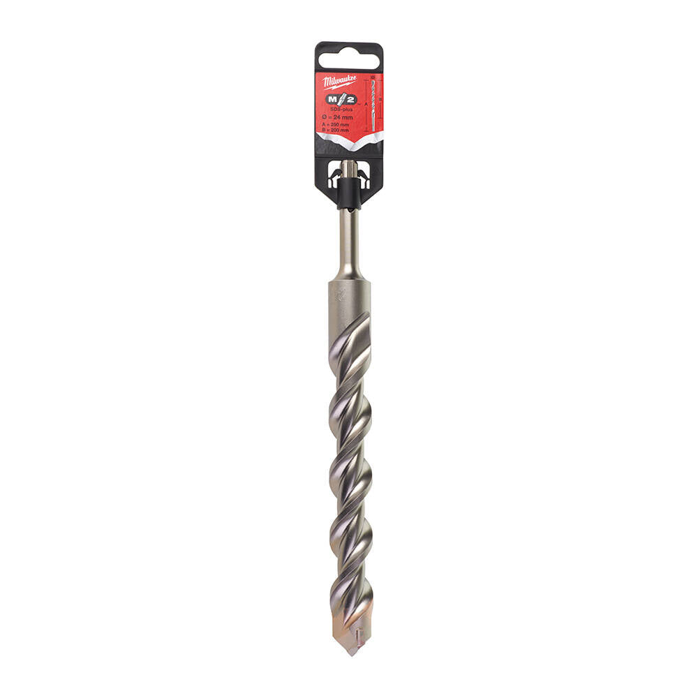 Milwaukee 4932373922 24x250 mm SDS-Plus MS2 Seri 2 Elmaslı Matkap Ucu