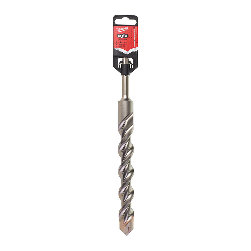 Milwaukee 4932373922 24x250 mm SDS-Plus MS2 Seri 2 Elmaslı Matkap Ucu