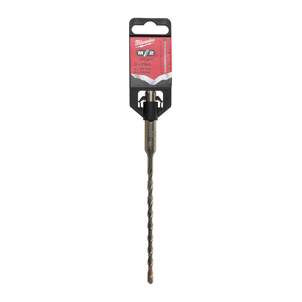 Milwaukee 4932399315 5.0x160 mm SDS-Plus MS2 Seri 2 Elmaslı Matkap Ucu