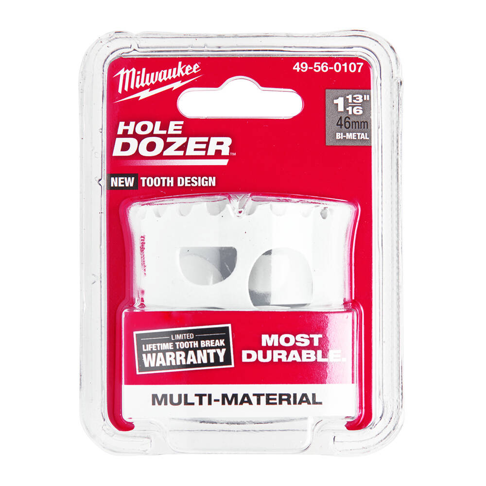 Milwaukee 49560107 46 mm %8 Kobaltlı Bi-Metal Endüstriyel Seri Panç