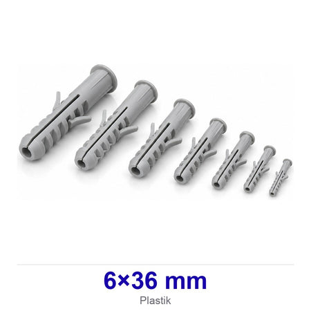 Plastik Dübel 6×36 mm Würth