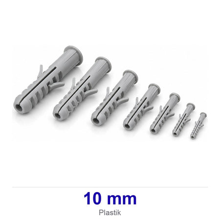 Plastik Roket Dübel 10 mm