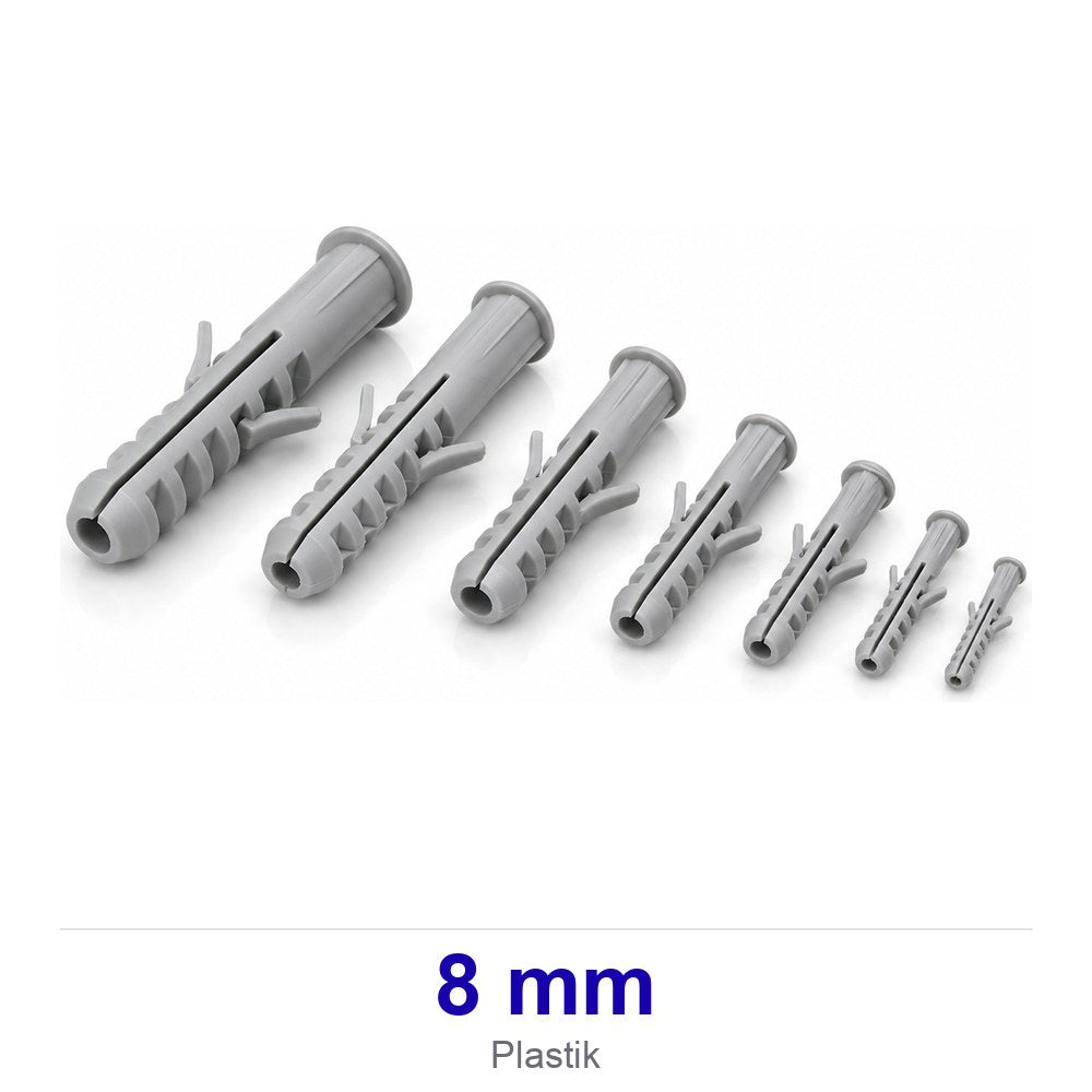 Plastik Roket Dübel 8 mm