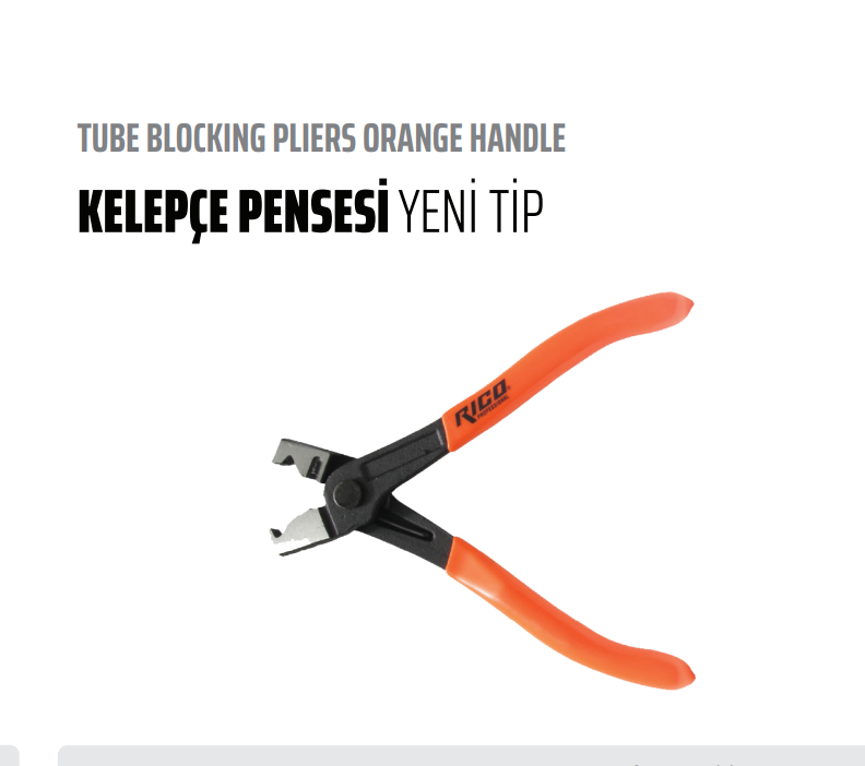 Rico 001-RC0871 Kelepçe Pensesi 2 Modelli