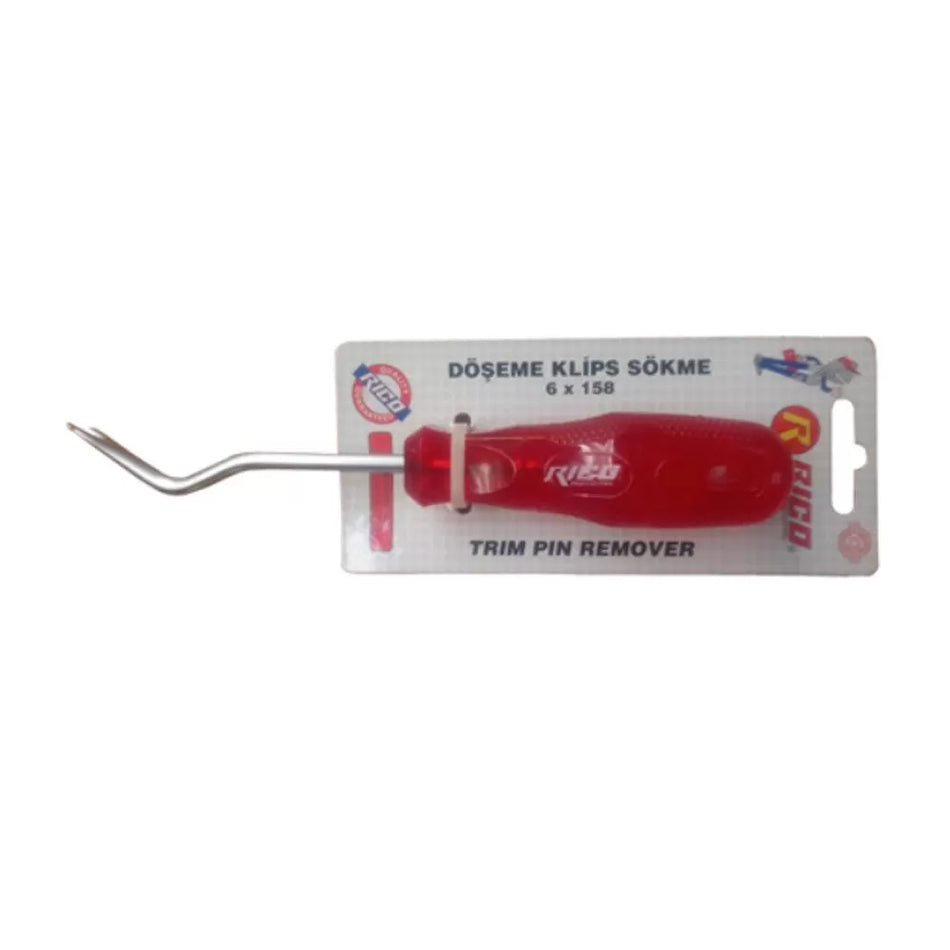 Rico 013-KK0163 8x182 mm Oto Döşeme Klips Sökme Tornavidası