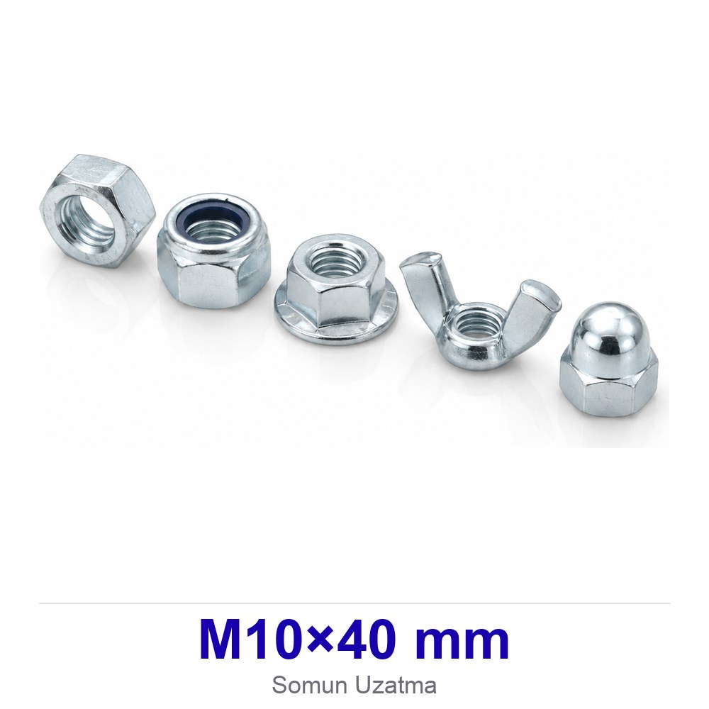 Somun M10×40 mm Uzatma