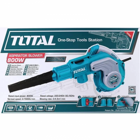 Total TB2086 800W Elektrikli Yaprak Toplama Hava Üfleme