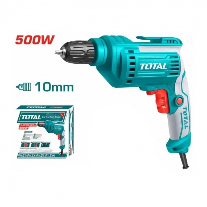 Total TD2051026-2 500W Elektrikli Darbesiz Matkap 10mm