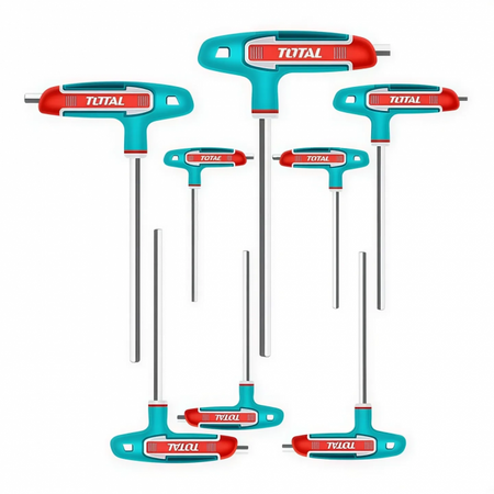Total THHW80816 2-10mm T Saplı Altıköşe Alyan Seti 8 Parça