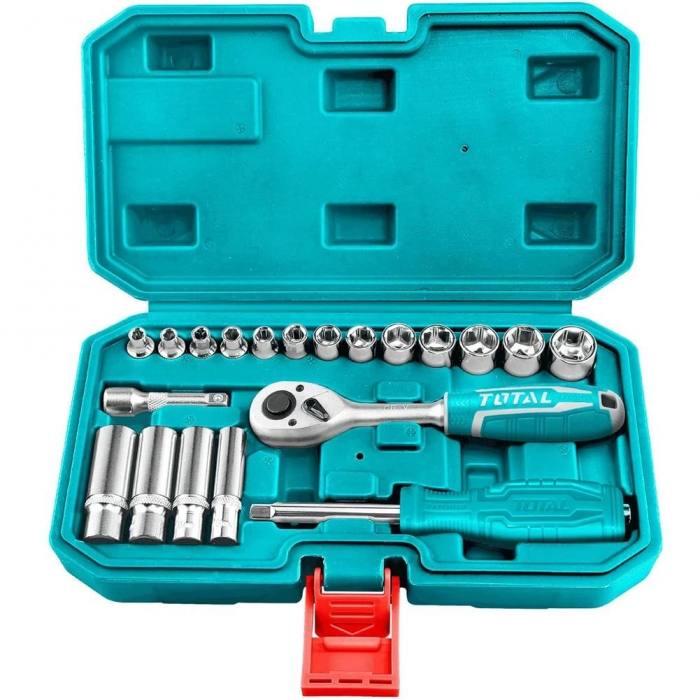 Total THT141201 1/4" Lokma Seti 20 Parça