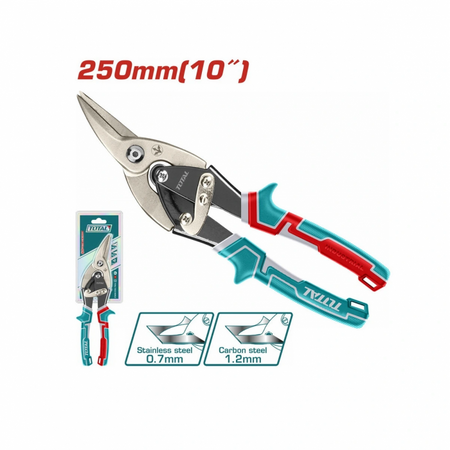 Total THT521106 250mm Sol Metal Sac Makası