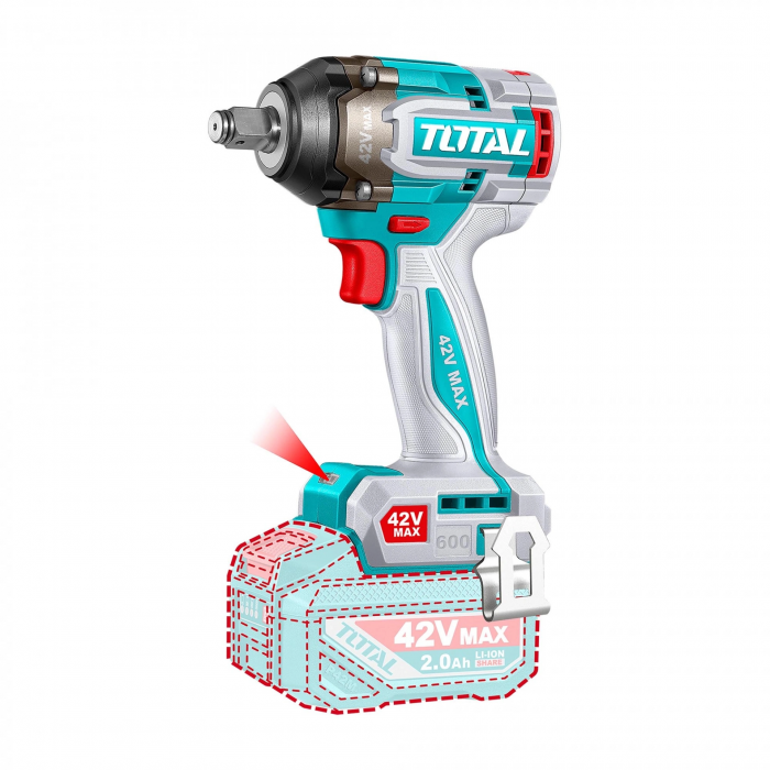Total TIWLI42602E 42V 600Nm Akülü Somun Sıkma
