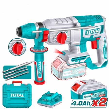 Total TRHLI202682E 20V Akülü Kırıcı Delici Matkap 28mm