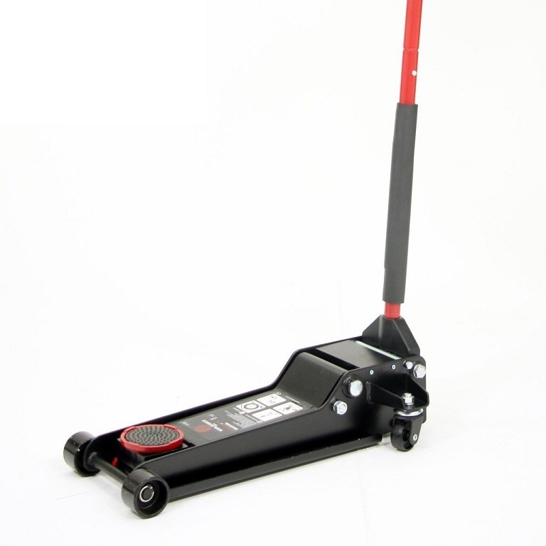 WorldForce 11128 Hidrolik Düşük Profil Çift Pistonlu Arabalı Kriko 5 Ton