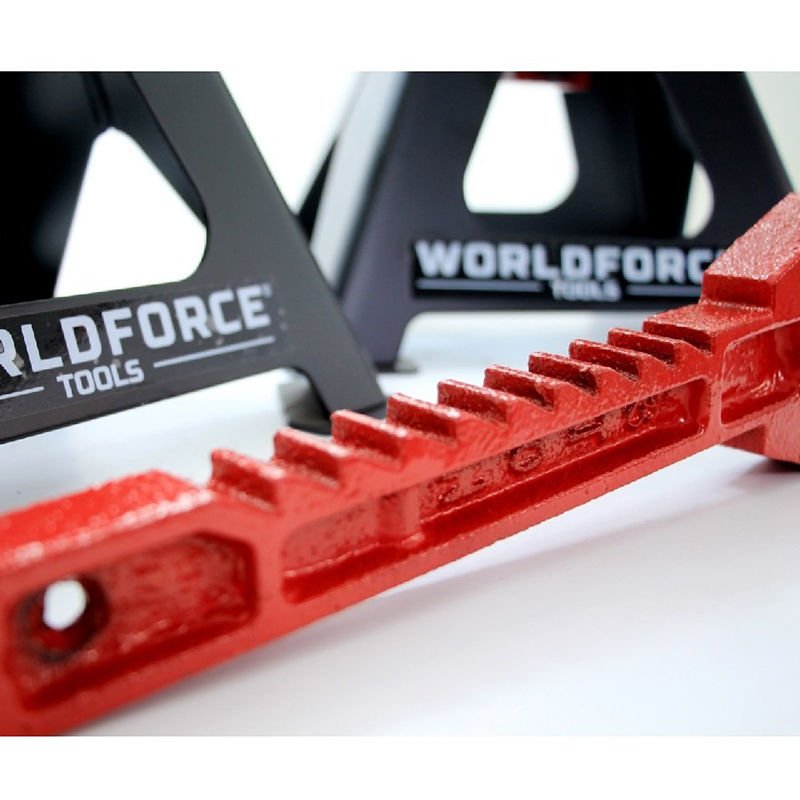 WorldForce 11141 Kriko Standı (Araç Altı Sehpa) 3 Ton 2'li Set