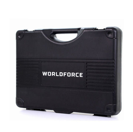 WorldForce 11505 S-Ultra Lokma Takımı 1/4''-3/8''-1/2'' Uzatmalı Cırcır 156 Parça