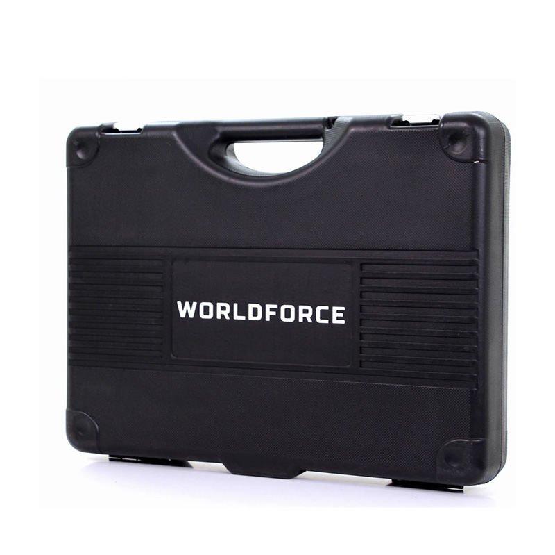 WorldForce 11505 S-Ultra Lokma Takımı 1/4''-3/8''-1/2'' Uzatmalı Cırcır 156 Parça